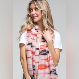 Ethnic Pattern Oblong Scarf